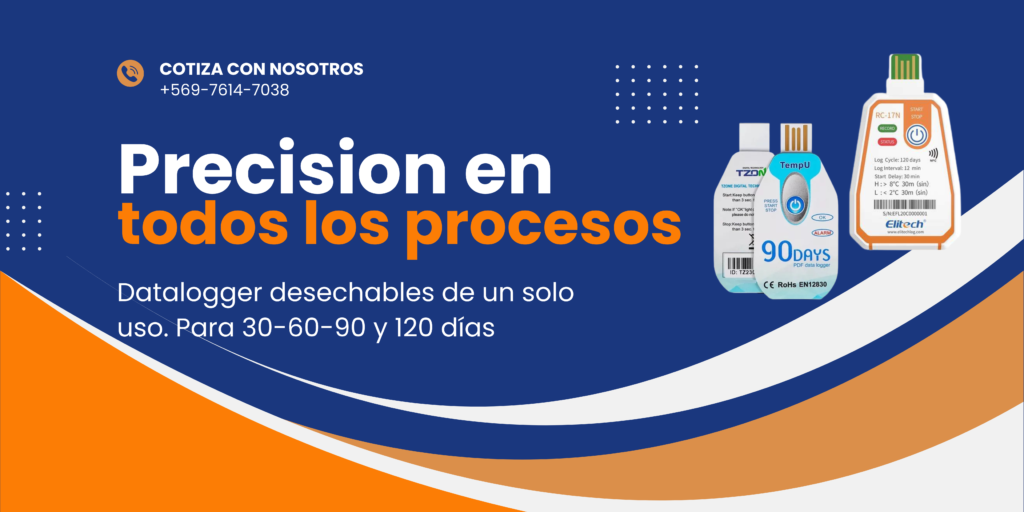 Blue Orange Modern Precision in Every Process Banner